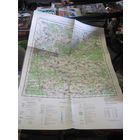 Новозыбков. Карта Белгеодезии 1995 г. Масштаб 1:200 000(1 см=2 км).