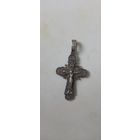 Крестик серебряный