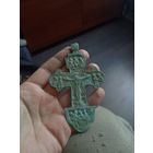 Крест наперсный владимирского типа  XVIII век