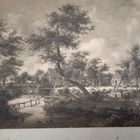 Гравюра 19 век Германия. 23х15см.