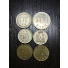 Лот монет Южной Кореи