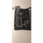 Цепочка с крестиком. Новая. Сталь с покрытием GP 1166