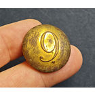 Пуговица РИА полк N9, офицер, большая, 1830-1862, сохран!