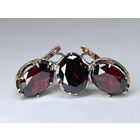 Кольцо и серьги. Комплект. серебро 925 пр. Размер кольца 19 мм. С рубля