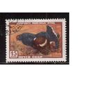СССР-1957, (Заг.1907), гаш.(с клеем), Фауна, Тетерев