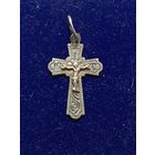 Серебряный крестик , 925 проба .