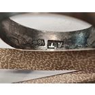 84 проба обручальное серебряное кольцо до 1917 года