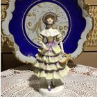 Статуэтка Барышня с корзинкой в Люксе! Royal Doulton Англия Распродажа!
