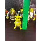 Фигурки шрек, фиона, кот в сапогах, осел из мультика шрек (макдональдс, хэппи милл) mcdonalds happy meal