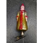 Елочная игрушка Царица винтаж из СССР