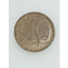 Беларусь 50 копеек 2009 года . Брак .