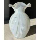 Ваза стекло Неман Федорков винтаж 12см