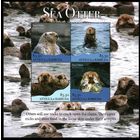 2020 Антигуа и Барбуда 5837-5840KL Морская фауна - Морская выдра 20,00 евро