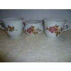 Чашки и Сахарница Тонкий Фарфор THUN Porcelaine fine de Bohemia