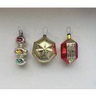 Елочные игрушки светофор кристалл СССР цена за все К.9