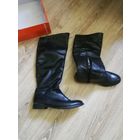 Сапоги зимние, р.39 Натур. кожа и натур. мех. Италия