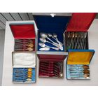 Коллекция серебряных ложек.Вес 1205 грамм.