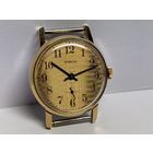 Часы Победа позолоченные Au,гильошированный циферблат в люксе.Старт с рубля.