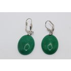 Красивые "изумрудные" серьги.