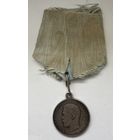 Медаль в память коронации Николая второго. Лента и про звено оригинал! С рубля!