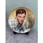 Декоративная тарелка Фрэнк Синатра The Crooner. Franklin Mint Англия. 20.5 см