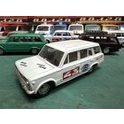 ВАЗ-2102 Ралли. На этой модели ралли - не заводской тамп, а декали. Пятничный вечер в зеленых, синих, голубых, серых и даже белых тонах.