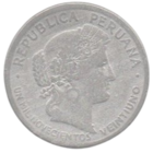 ПЕРУАНСКАЯ РЕСПУБЛИКА. 10 СЕНТАВО 1921