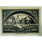 РАСПРОДАЖА!!! - ГЕРМАНИЯ ФЮРСТЕНАУ (Нижняя САКСОНИЯ) 75 пфеннигов 1921 год- UNC!