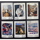 Марка СССР 1973 год. 4260-4265. Советская живопись. Серия из 6 марок. 4260-4265.