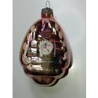 Ёлочная игрушка  - Избушка . СССР  .