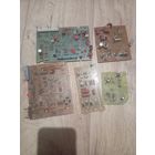 Платы с радиодеталями