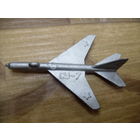 Самолет СУ-7. Металл.