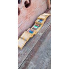 Раскладная шкатулка "Фантазия" редкая! бсср! 1988г!дерево!