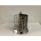 Подстаканник "Пляска".Мельхиор.Россия.(незначительн ый дефект)