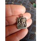 Кулон. Медь. Нептун или Тритон. Старый.