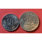 Исландия 2 монеты