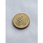 1 доллар США 2009 г., Сакагавея. Индианка, выращивающая "трех сестер"