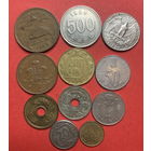 11 разных монет из 11 стран - 9