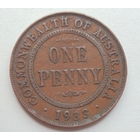 Австралия 1 пенни 1933 год король Георг V