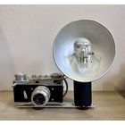 Фотоаппарат ЛЕНИНГРАД, выпуска 1961г. со вспышкой ЭВ-1 Молния