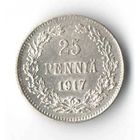 Финляндия, 25 пенни 1917 г.