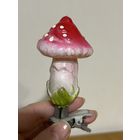 Ёлочная игрушка СССР !!! МУХОМОР !!! С РУБЛЯ!!!