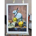 Роскошный натюрморт с кроликом Лалыко Б.Г