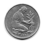 ФЕДЕРАТИВНАЯ   РЕСПУБЛИКА ГЕРМАНИЯ 50 ПФЕННИГОВ 1983 J