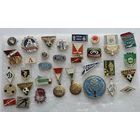 Значки "Клубы, спортивные общества" 33 шт.