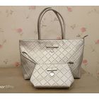 Сумка серая с косметичкой Мэри Кэй