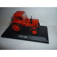 Модель трактора МТЗ-80. 1:43.