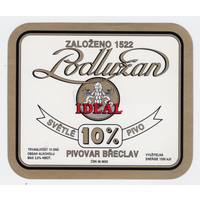 Этикетка пива Podluzan Чехия М470
