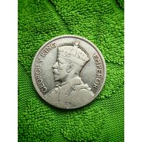 Монета флорин Новая Зеландия 1935 год