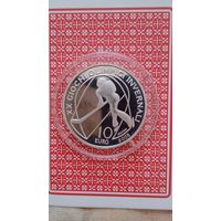Италия 10 евро 2005 олимпийские игры зимние хоккей